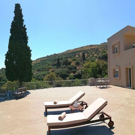 Villa Irini - Cretan Luxury Villa With Amazing View Paraspori  外观 照片
