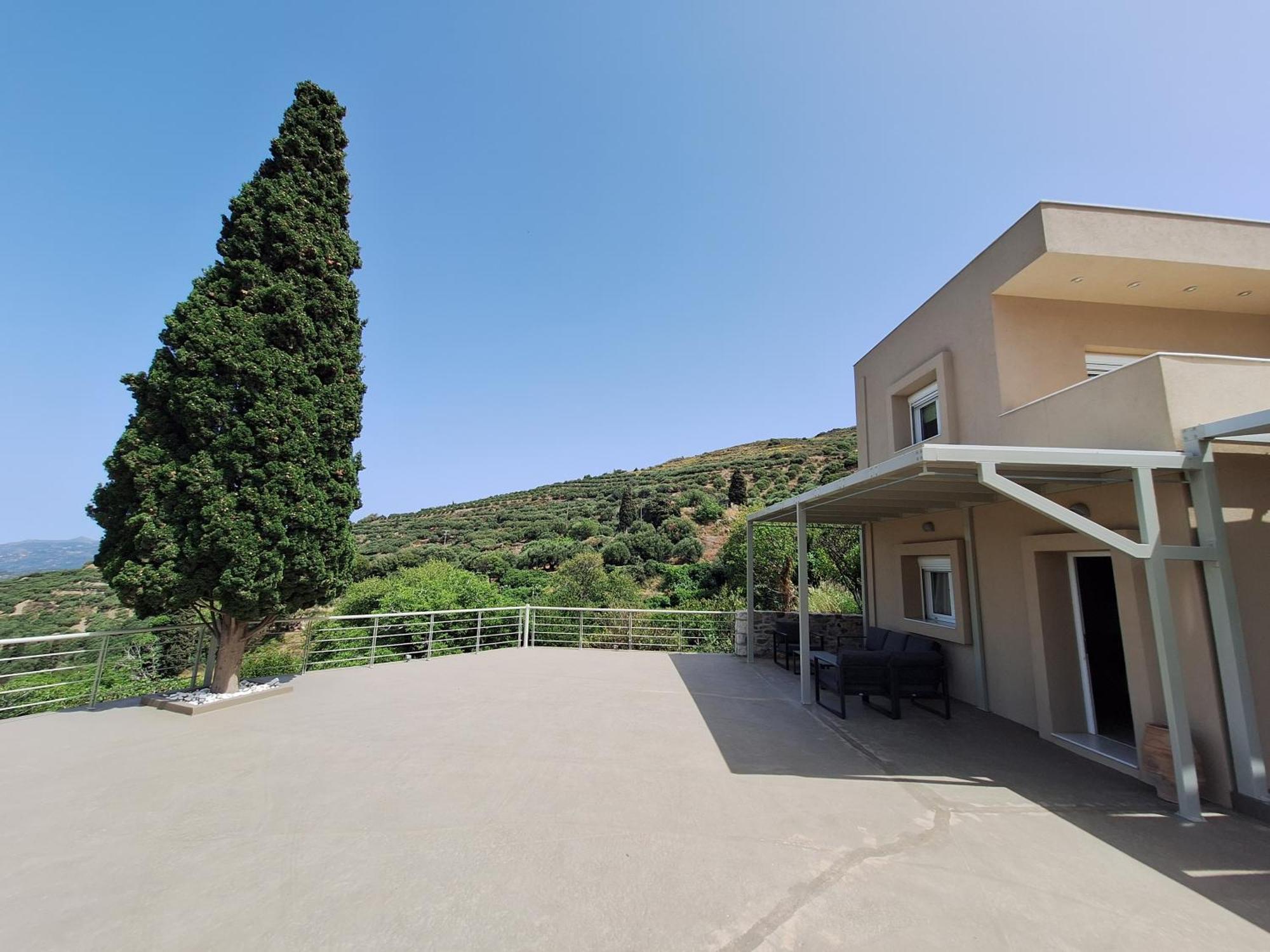 Villa Irini - Cretan Luxury Villa With Amazing View Paraspori  外观 照片