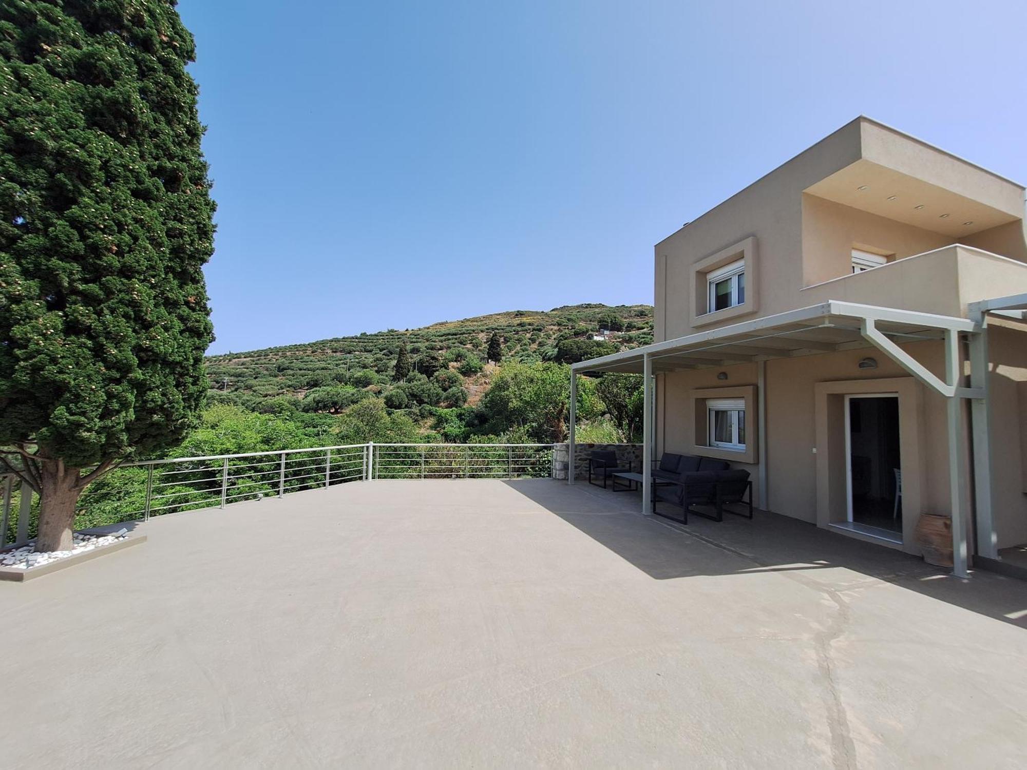 Villa Irini - Cretan Luxury Villa With Amazing View Paraspori  外观 照片