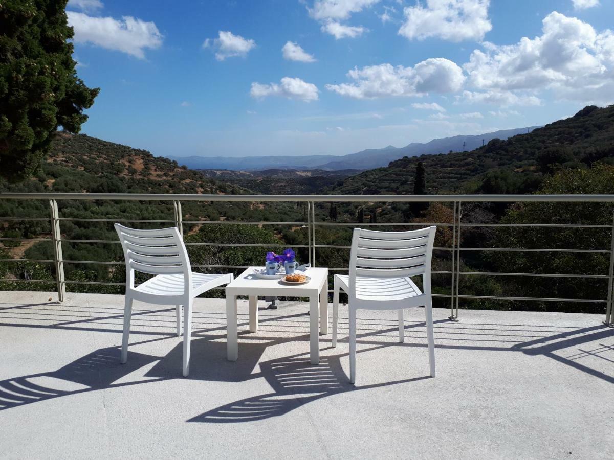 Villa Irini - Cretan Luxury Villa With Amazing View Paraspori  外观 照片