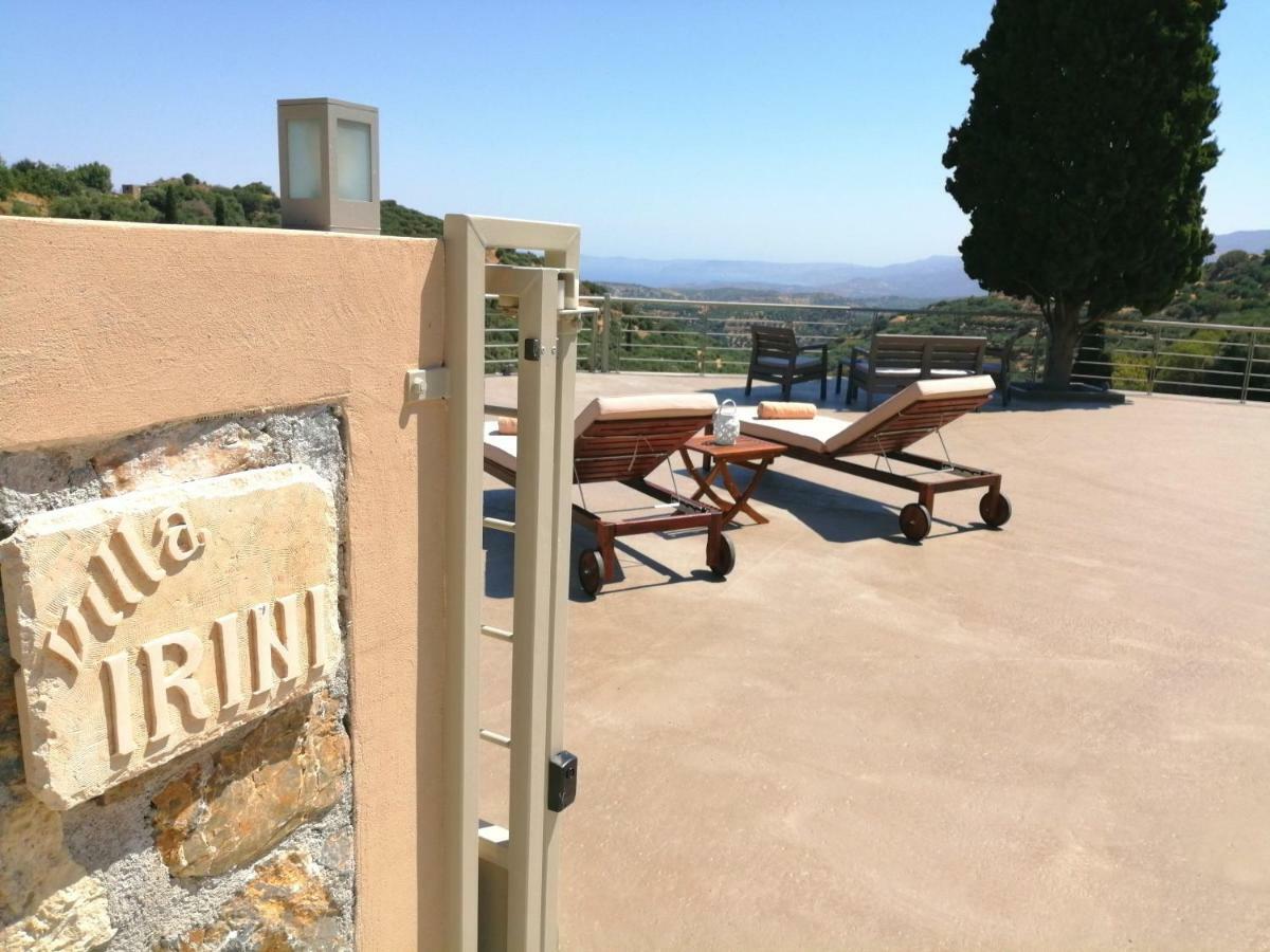 Villa Irini - Cretan Luxury Villa With Amazing View Paraspori  外观 照片