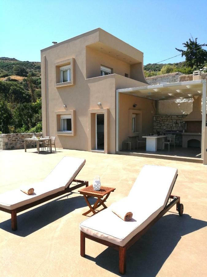 Villa Irini - Cretan Luxury Villa With Amazing View Paraspori  外观 照片