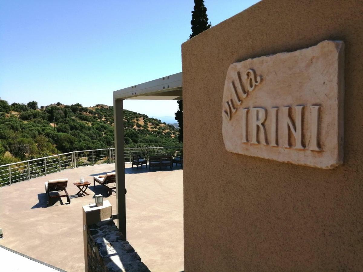 Villa Irini - Cretan Luxury Villa With Amazing View Paraspori  外观 照片