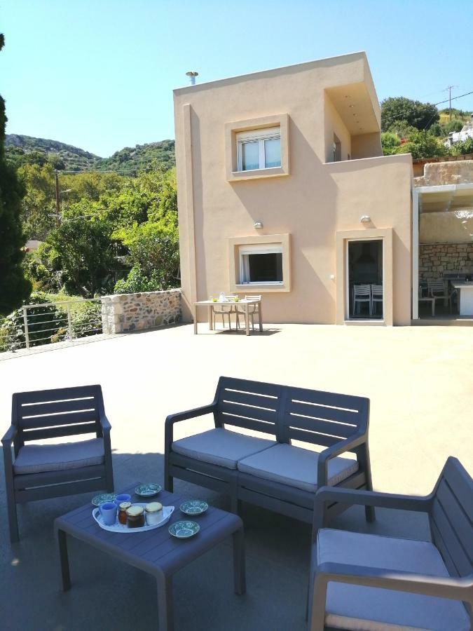 Villa Irini - Cretan Luxury Villa With Amazing View Paraspori  外观 照片