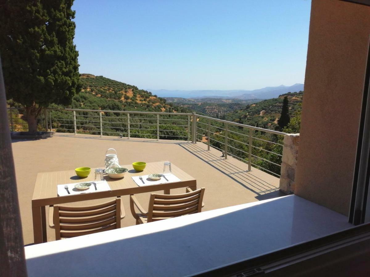 Villa Irini - Cretan Luxury Villa With Amazing View Paraspori  外观 照片