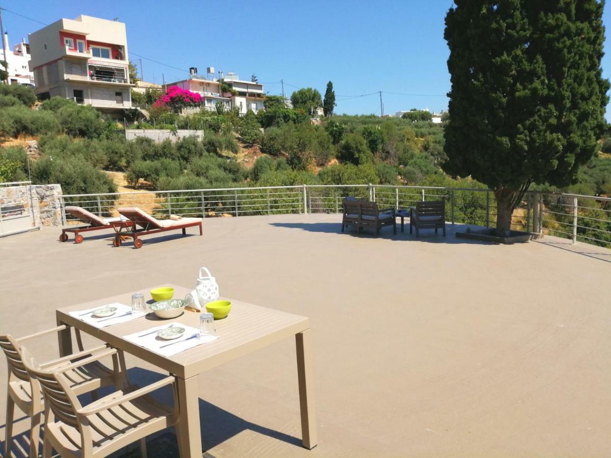 Villa Irini - Cretan Luxury Villa With Amazing View Paraspori  外观 照片